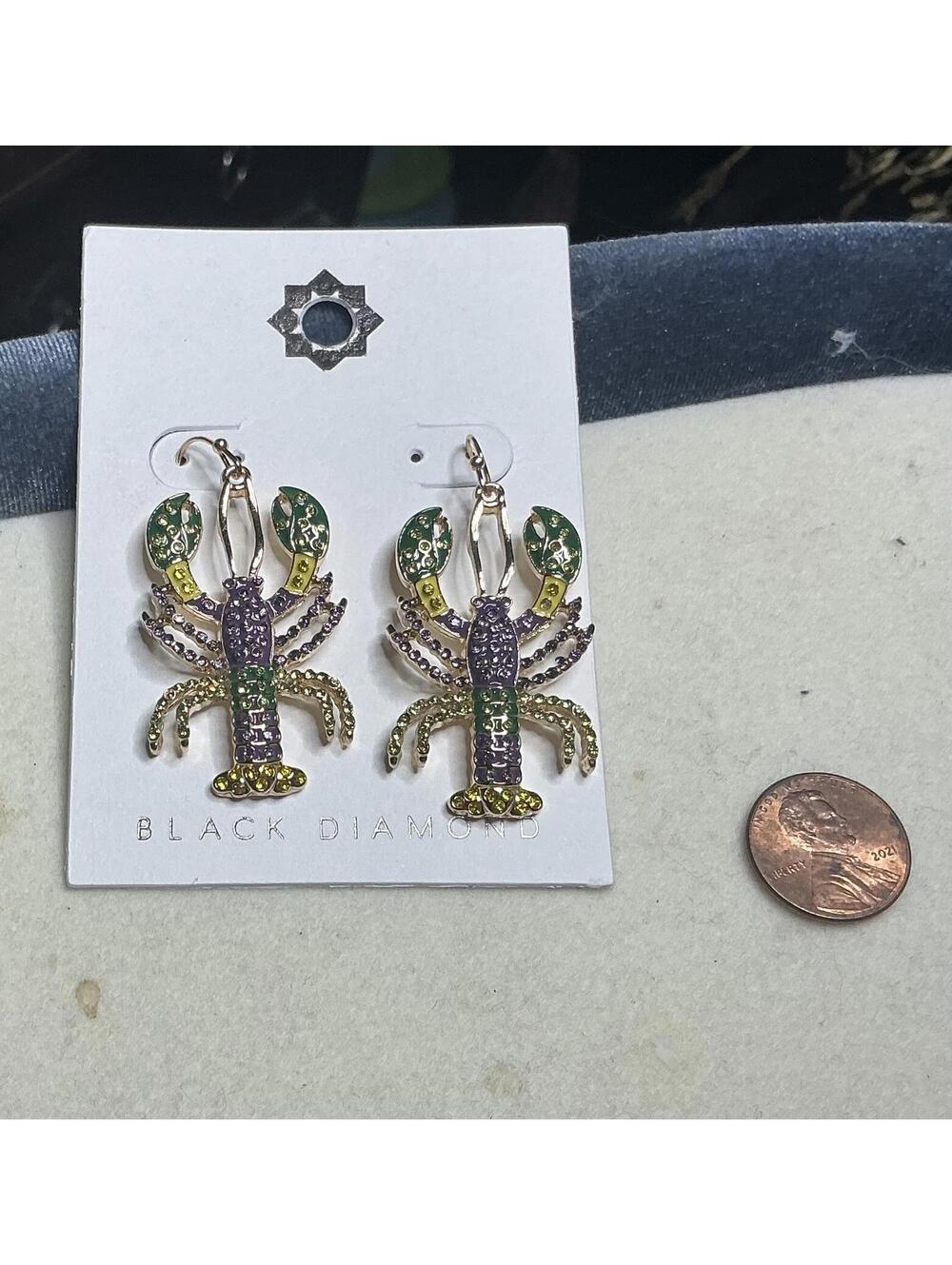 & Lobster Earrings